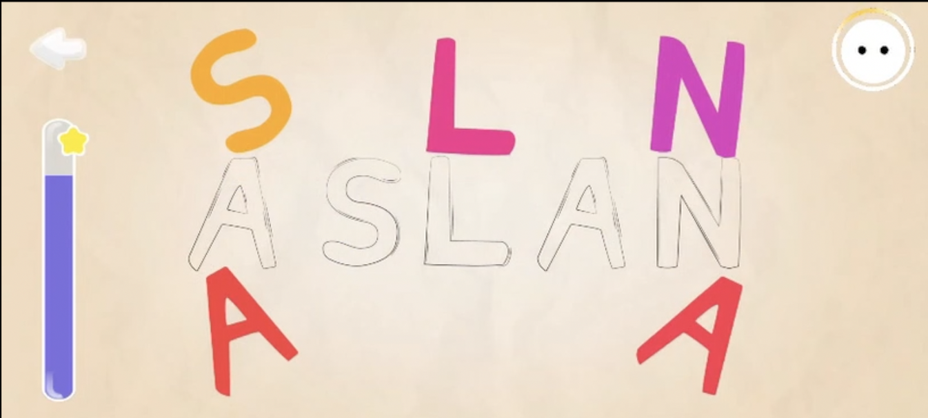 Place Word AA game screenshot