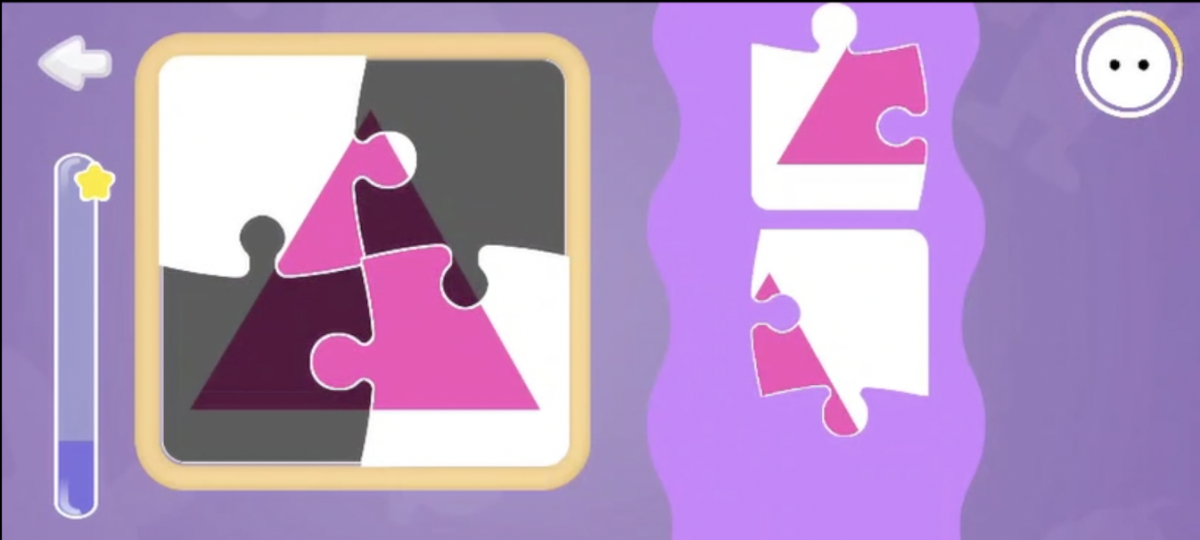 Puzzle Shape game screenshot